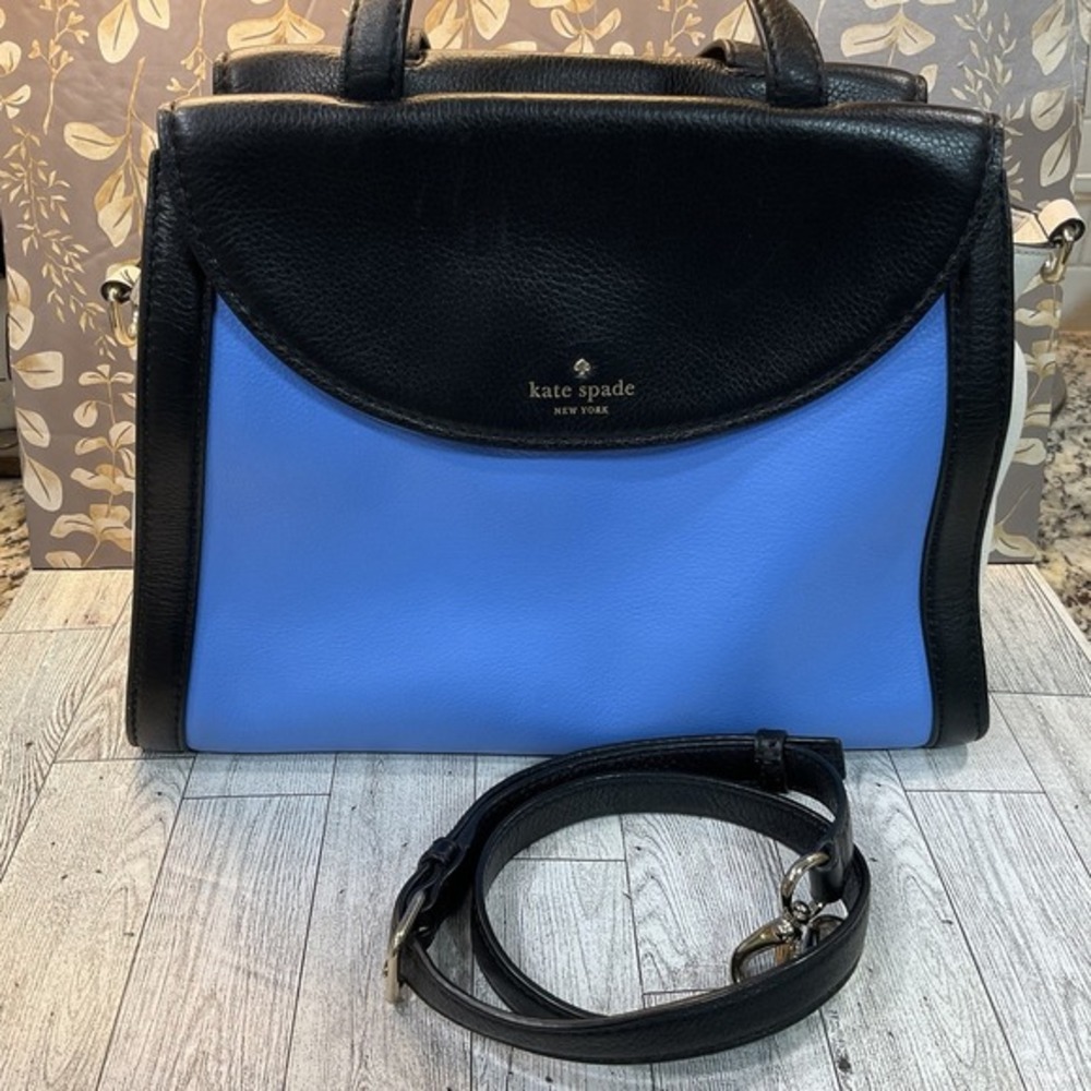 Kate Spade Women's Tri Color Leather Cobble Hill‎ Adrien Handbag Satchel Bag - Picture 11 of 16